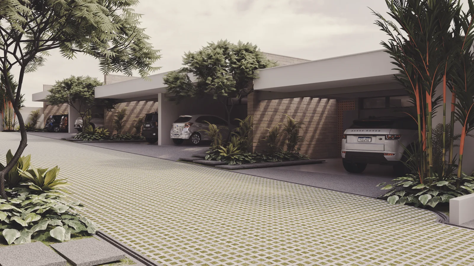Vila Lima 2, garagens